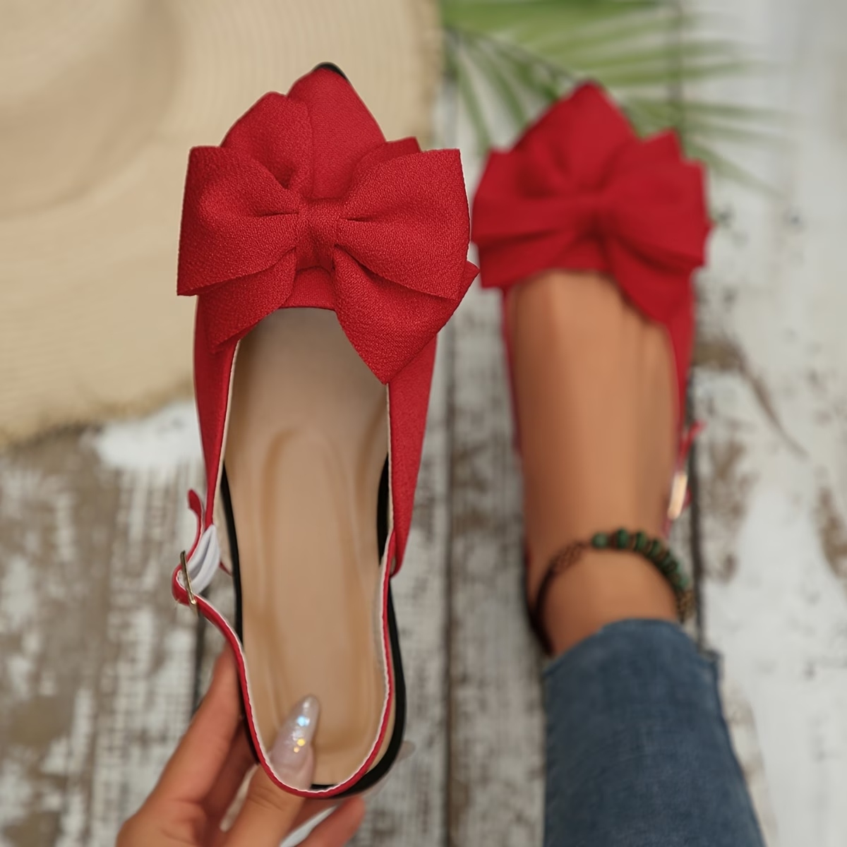 Women's Stylish Bow Mules