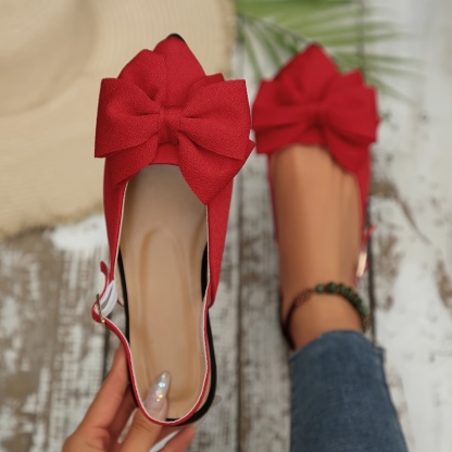 Women's Stylish Bow Mules