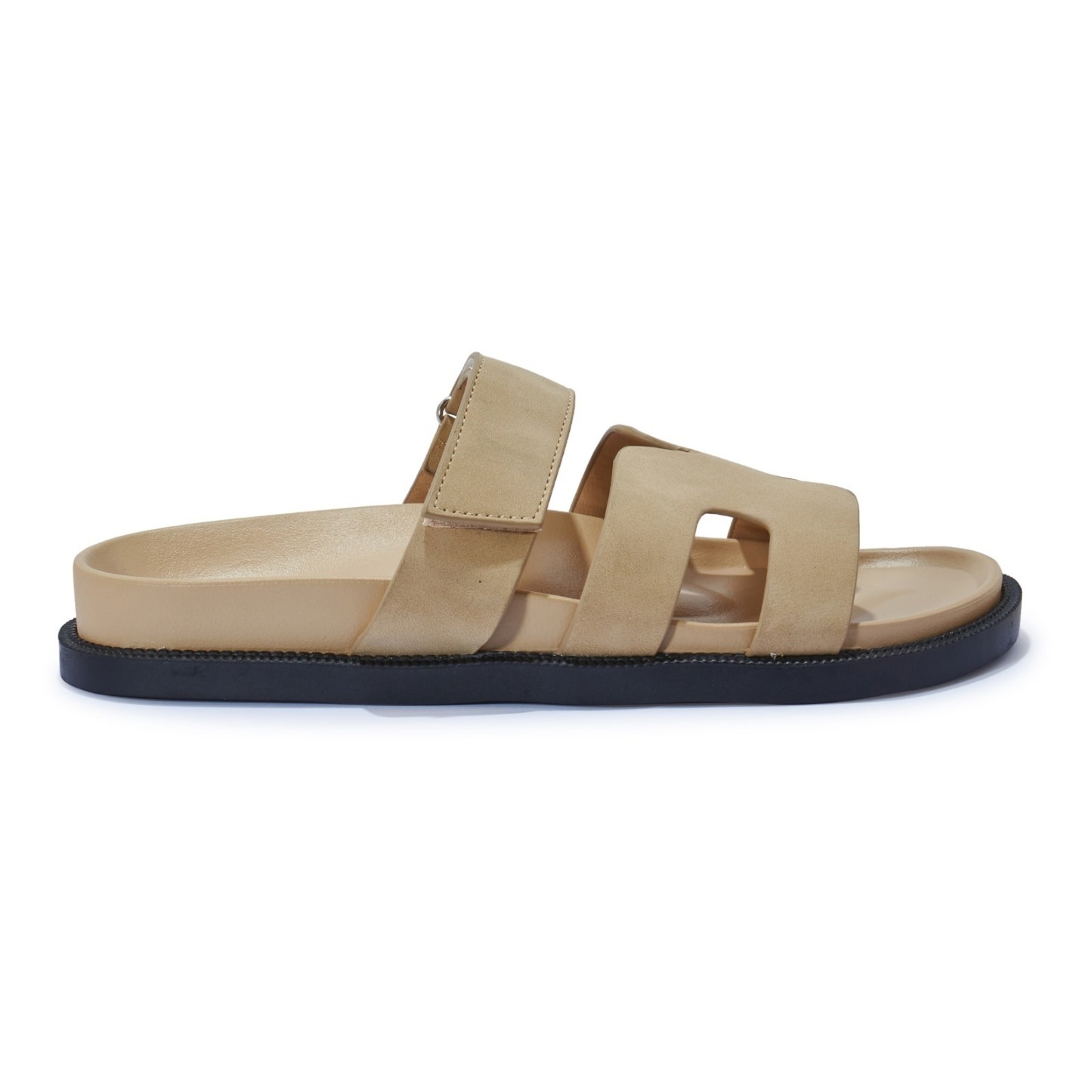 Women's Summer Flatform Strap Sliders