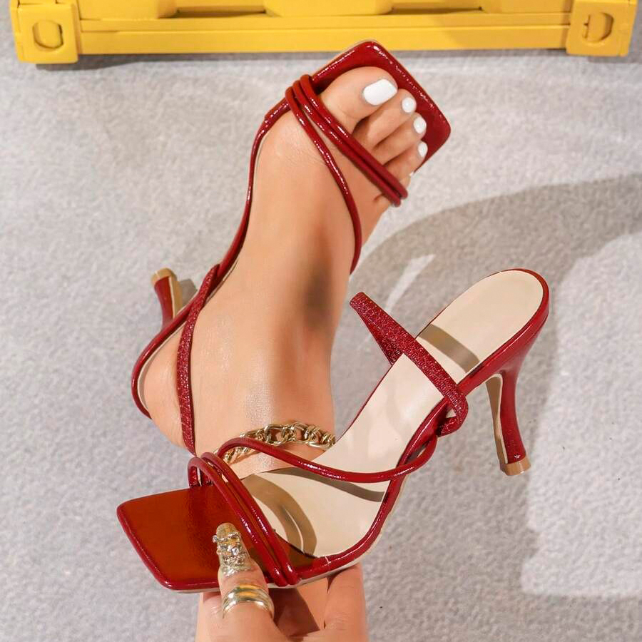 Women's Fashionable Plain Color Slides