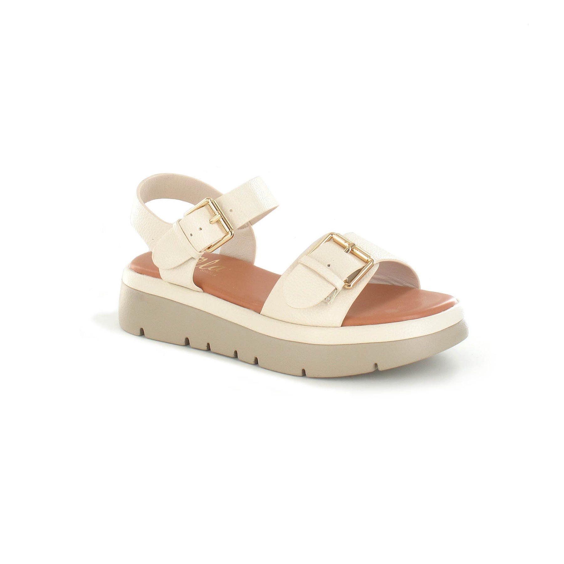 Women's Memory Foam Strap Flatform Sandals