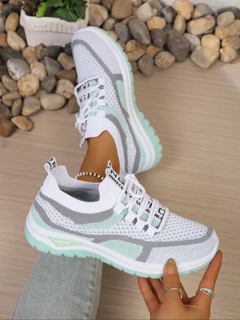 Women's Sporty Colorblock Casual Sneakers