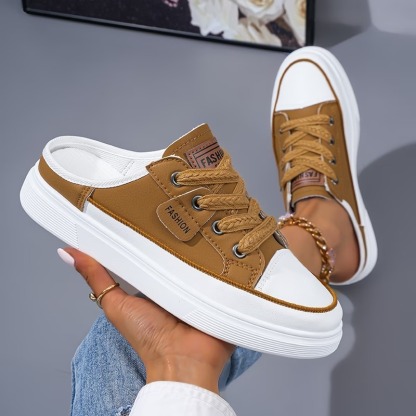 Women's Round Toe Mule Shoes