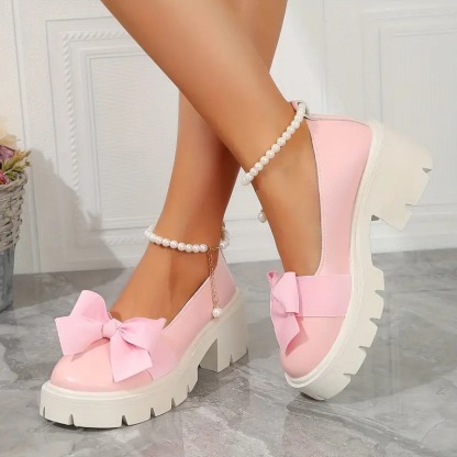 Women's Solid Color Elegant Loafers