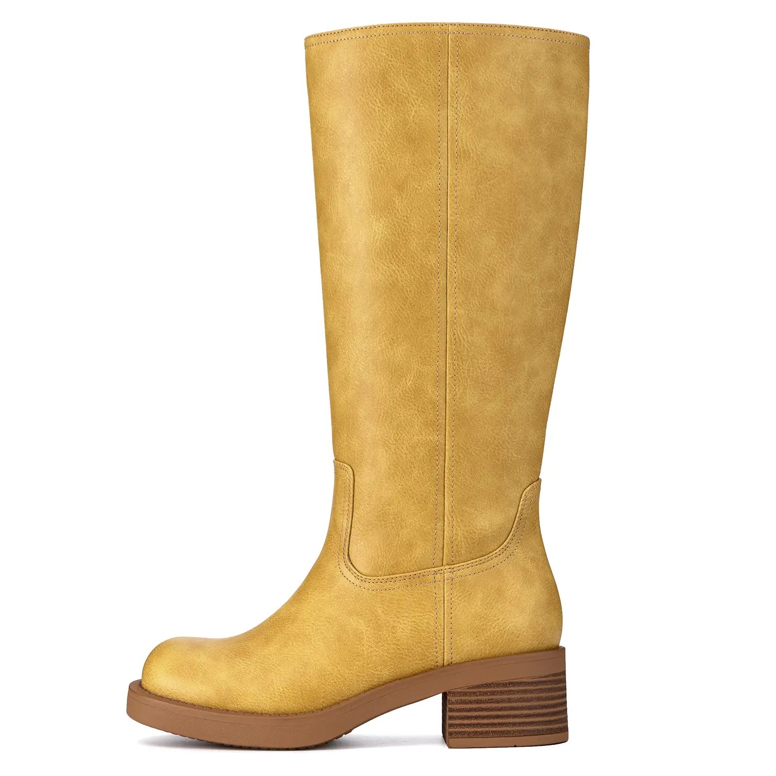 Women's Banana Knee High Boots