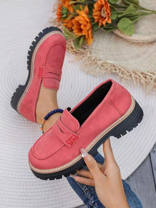 Women's Thick Sole Modern Loafers