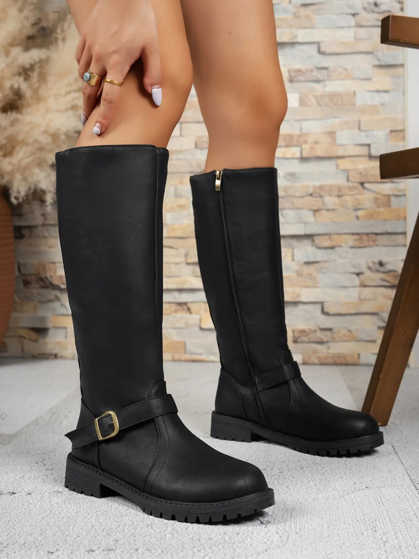 Women's Western Motorcycle Boots