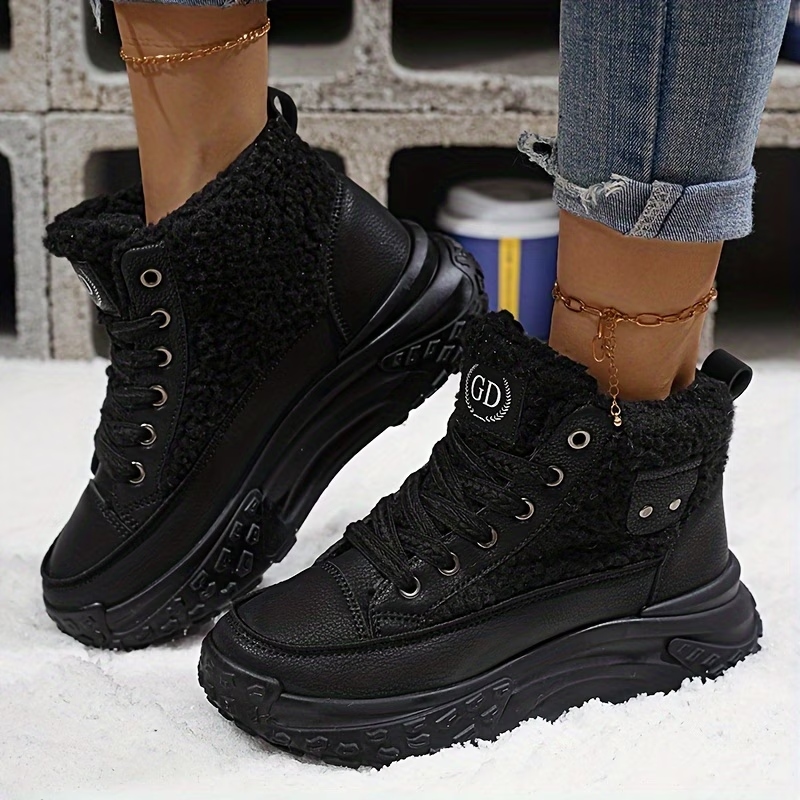 Women's Thick Sole Short Boots