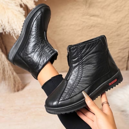 Winter Fleece-lined Warm Ankle Boots
