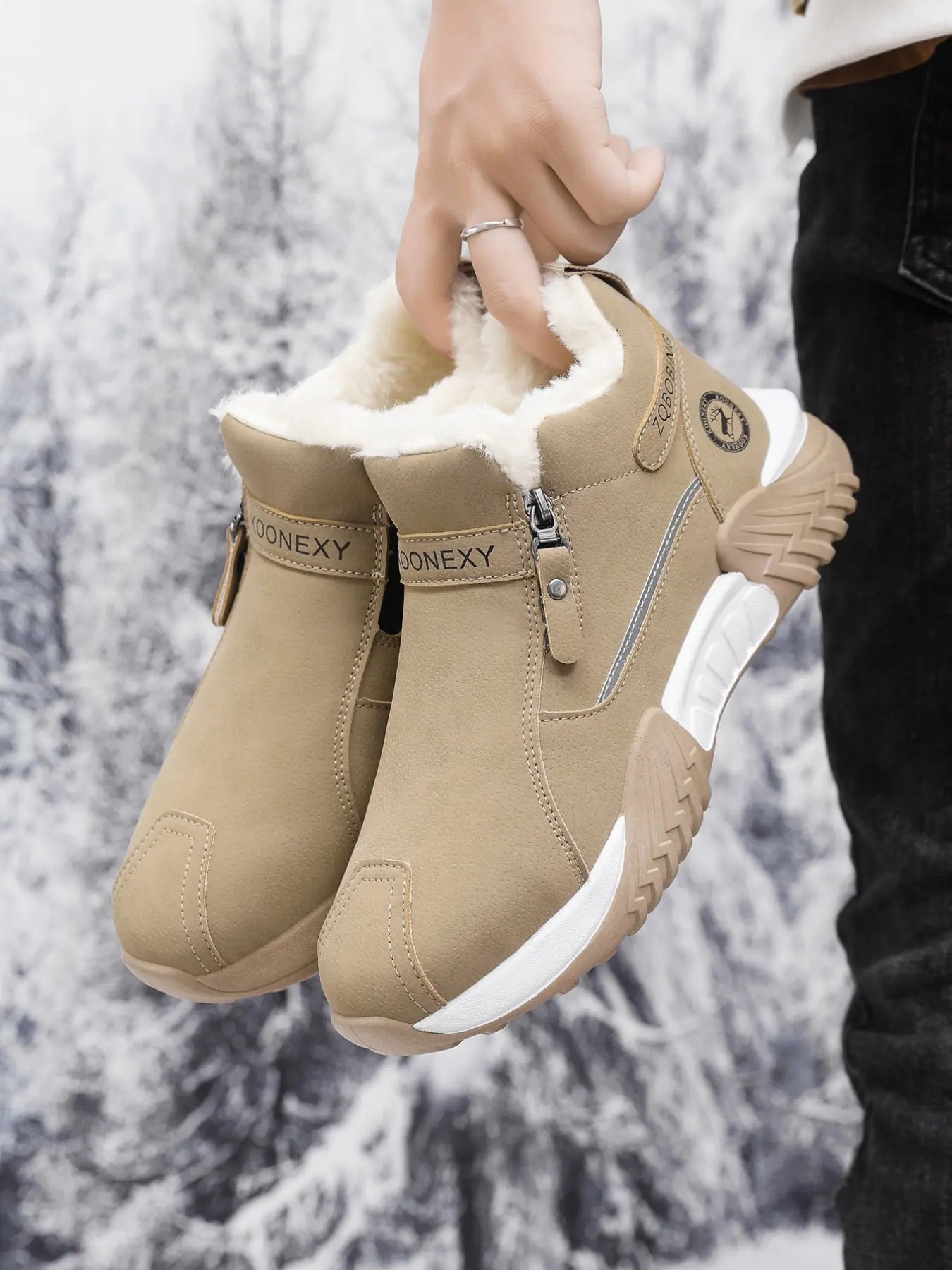 Unisex Winter Snow Casual Ankle Boots