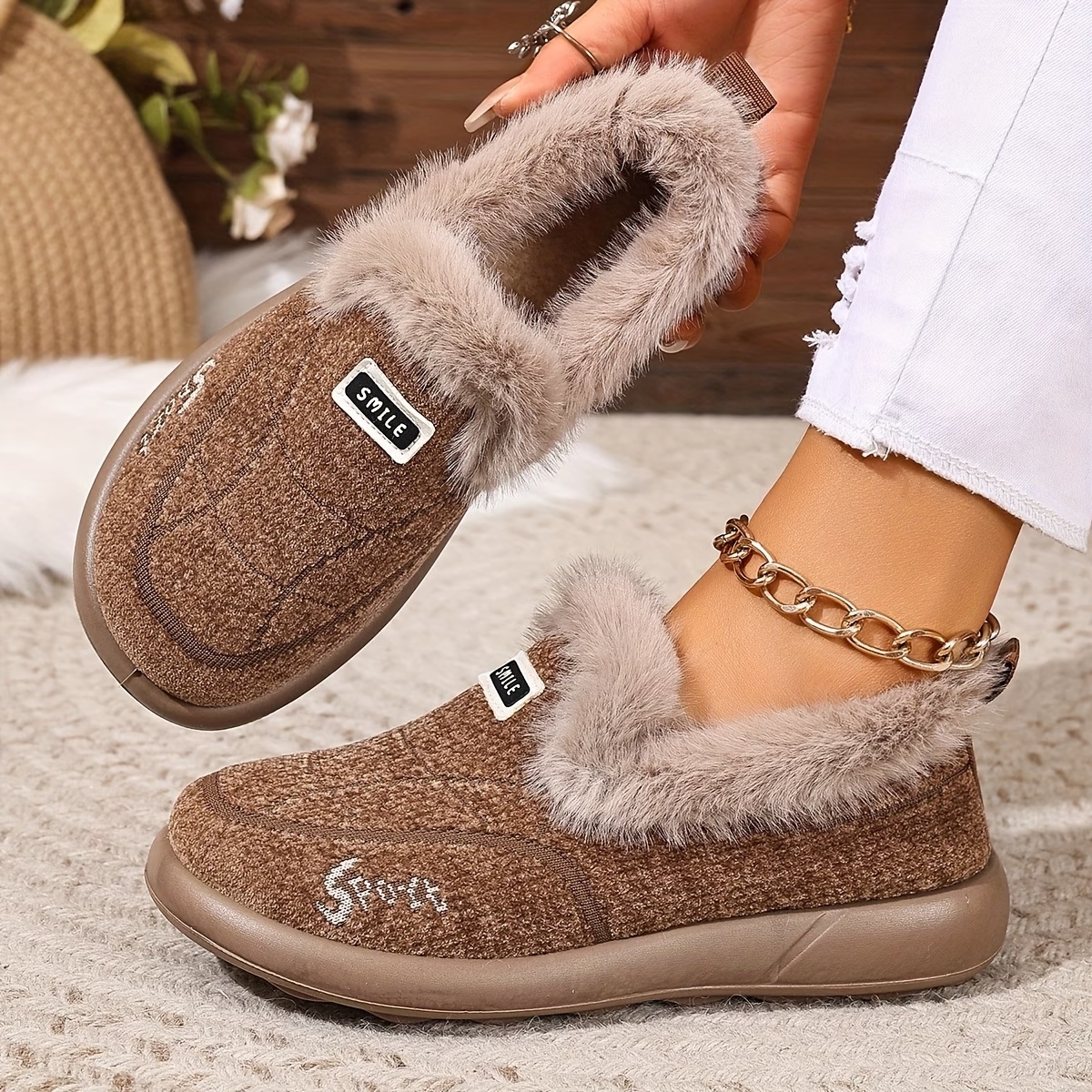 Women's Durable Home Short Boots