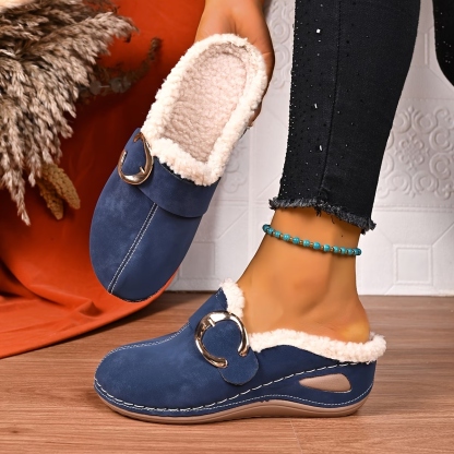 Women's Ethnic Wedge Short Boots