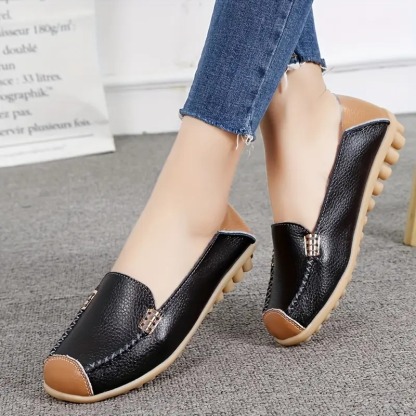Leather Low Top Casual Shoes