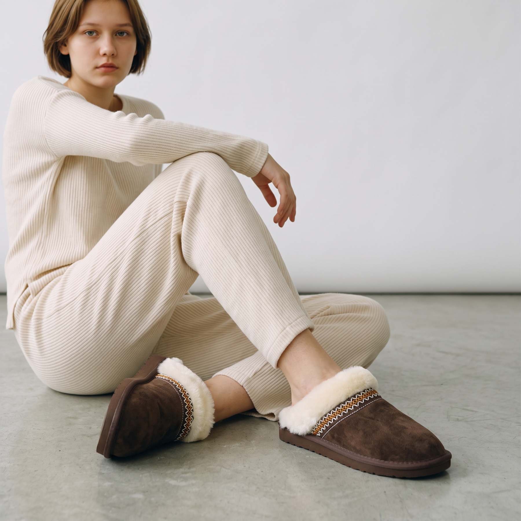 Taylor Faux fur Slippers