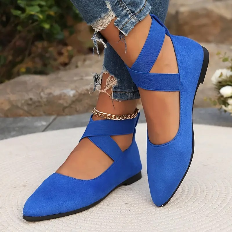 Women's Solid Color Trendy Flats