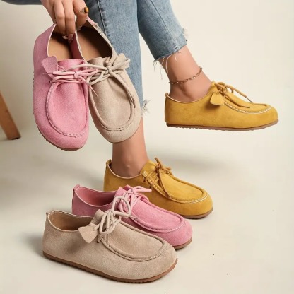 Women's Soft Lace-Up Loafers