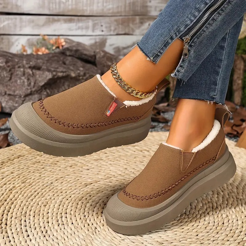 Women's Warmth Slip-On Winter Boots