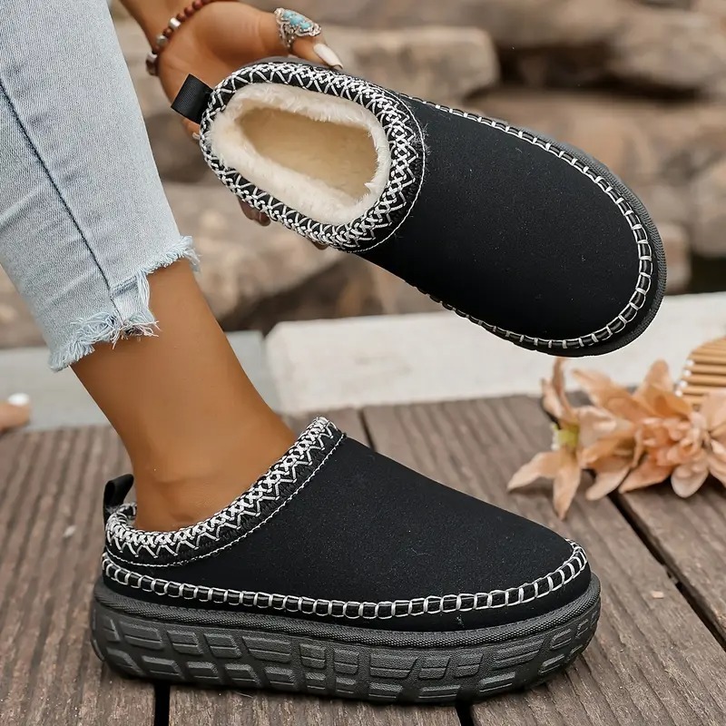 Women's Slip-On Moccasin Platform Shoes