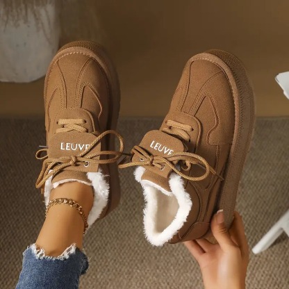 Women's Anti-Slip Fluffy Lining Snow Boots