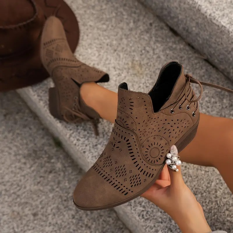 Women's Chic Slip-On Ankle Boots