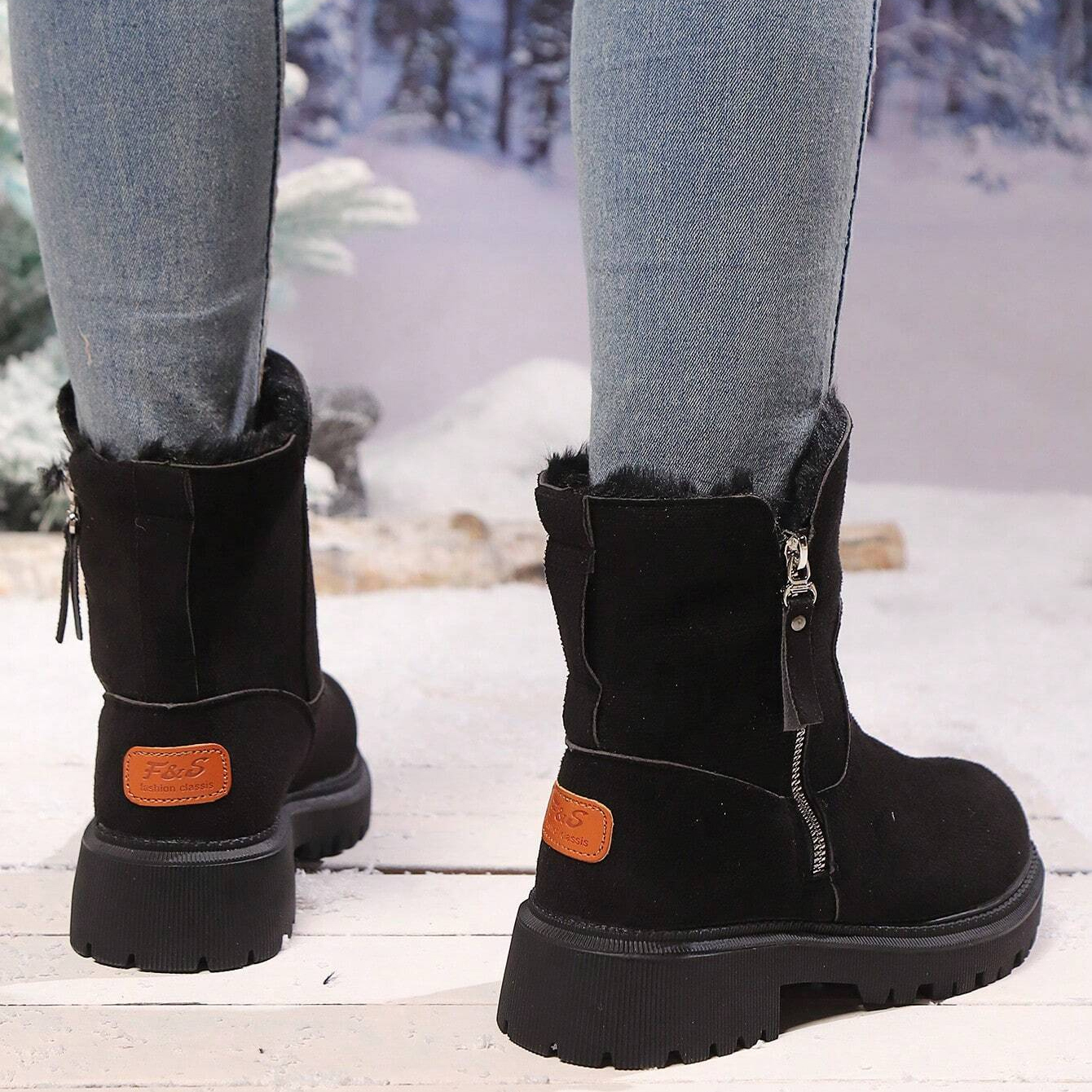 Women's Height-Increasing Snow Boots