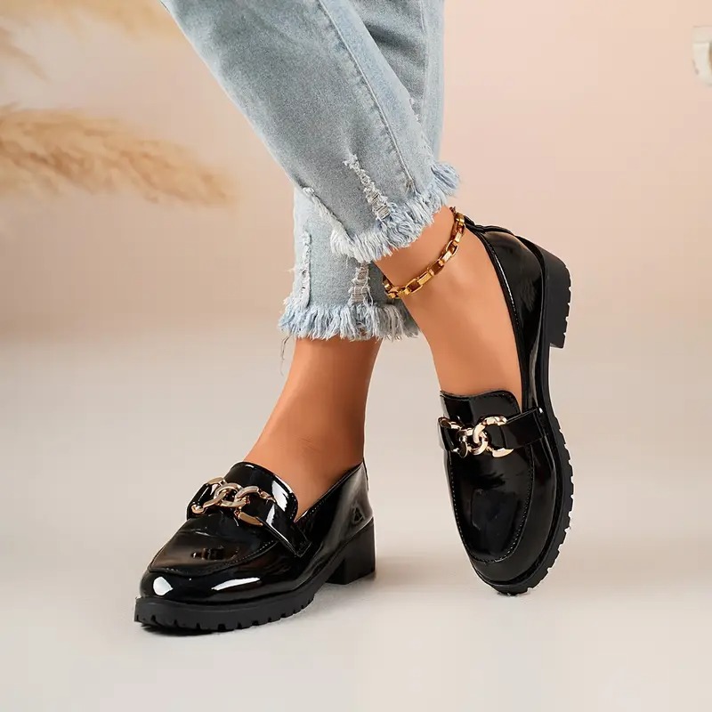 Women's Buckle Slip-on Loafers