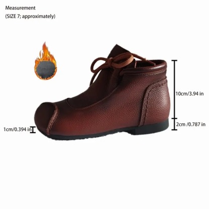 Women's Velvet Lining Mid Length Boots