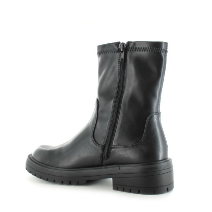 Women's Chunky Pull On Biker Boot