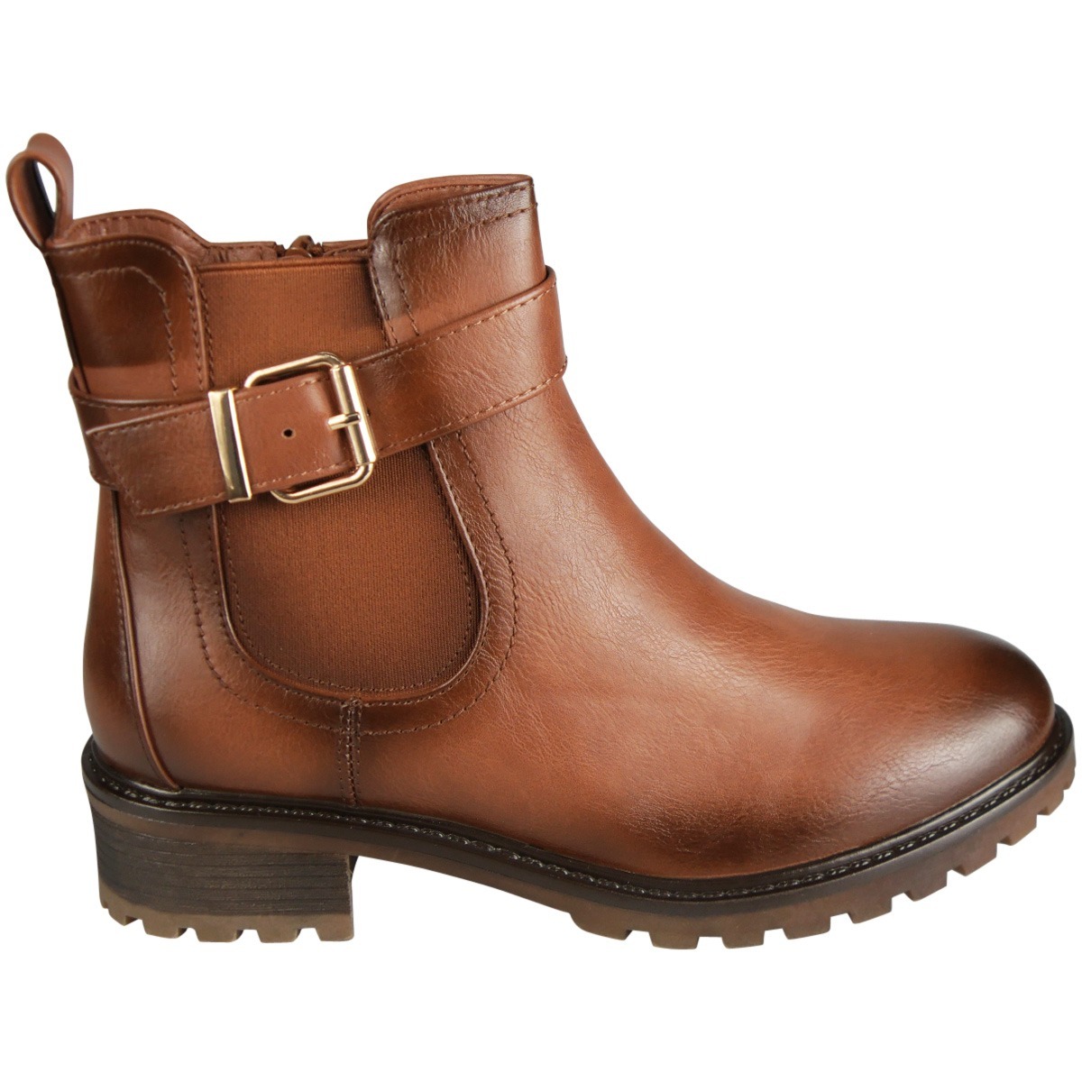 Warm Lined Comfy Grip Winter Casual Boots