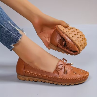 Ladies Casual Flat Penny-loafer