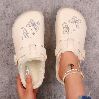 Women's Plush Adjustable EVA Shoes