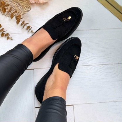 Women's Soft Retro Slip-On Loafers