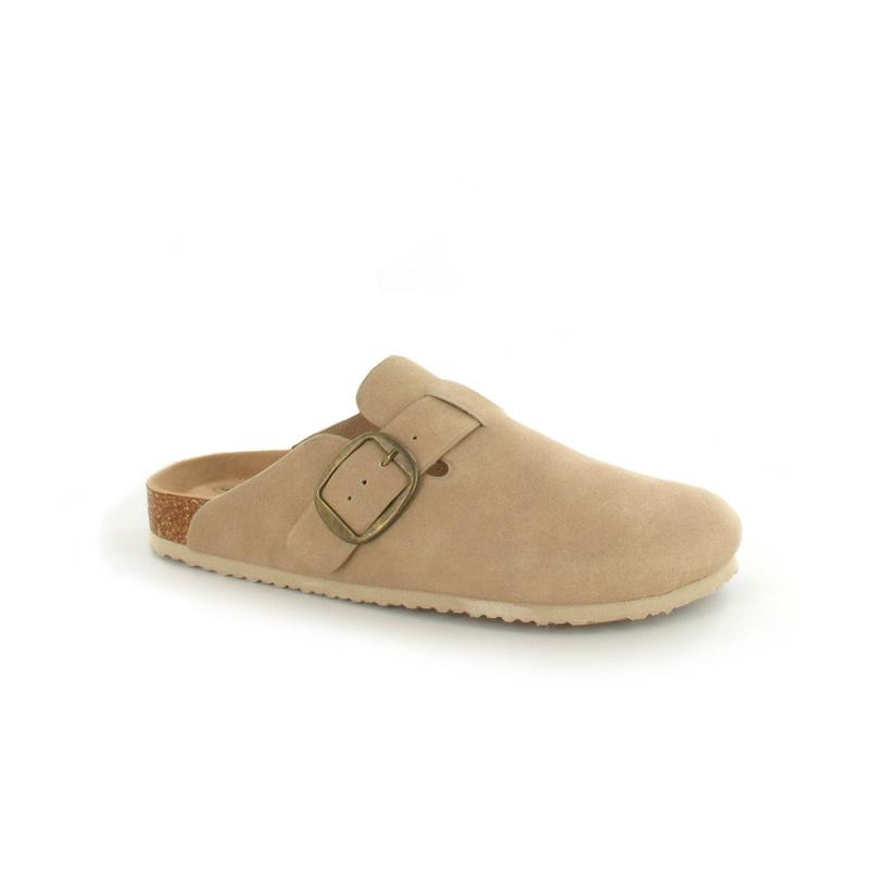 Women's Comfort Buckled Mules