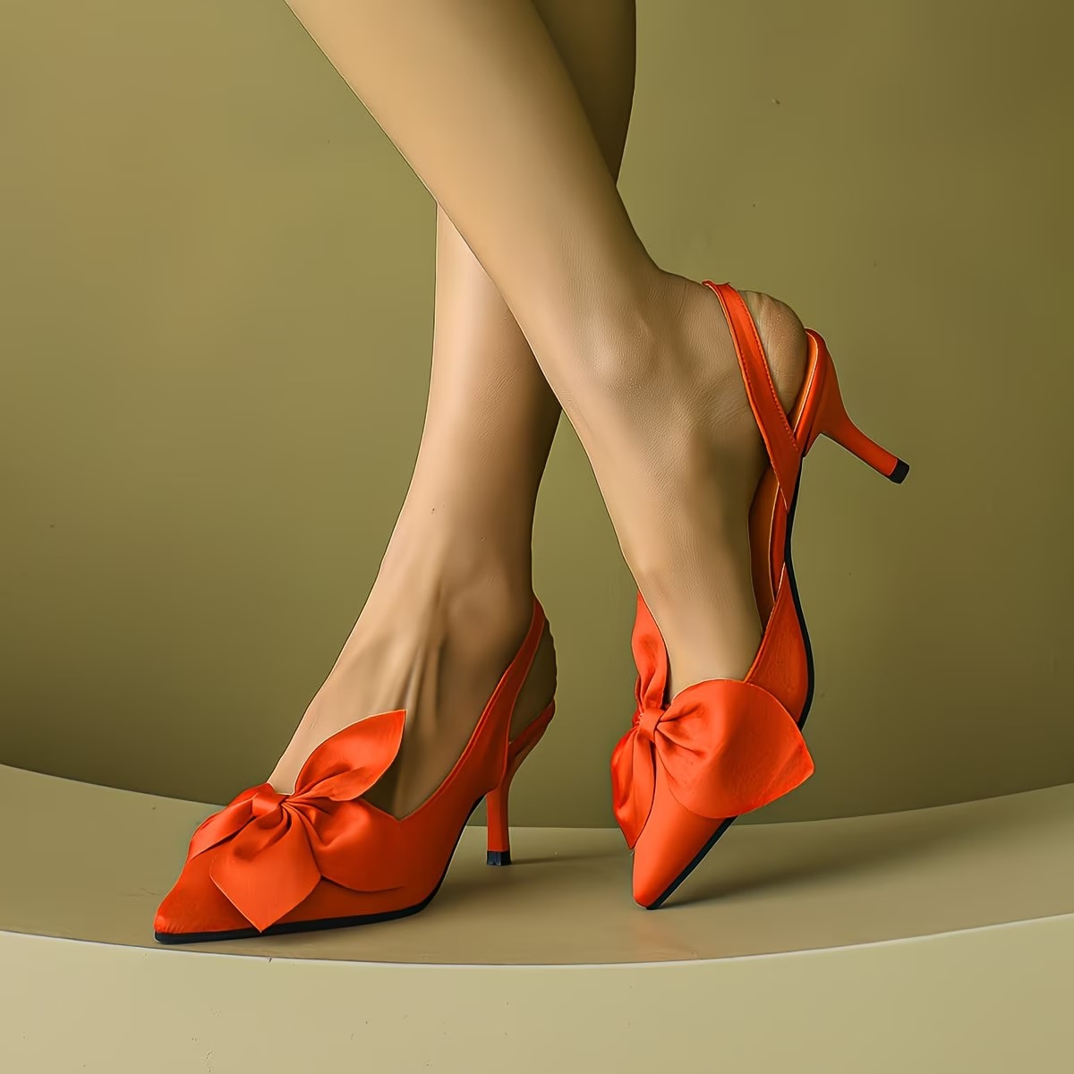 Women's Elegant Bowknot Dressy Heels