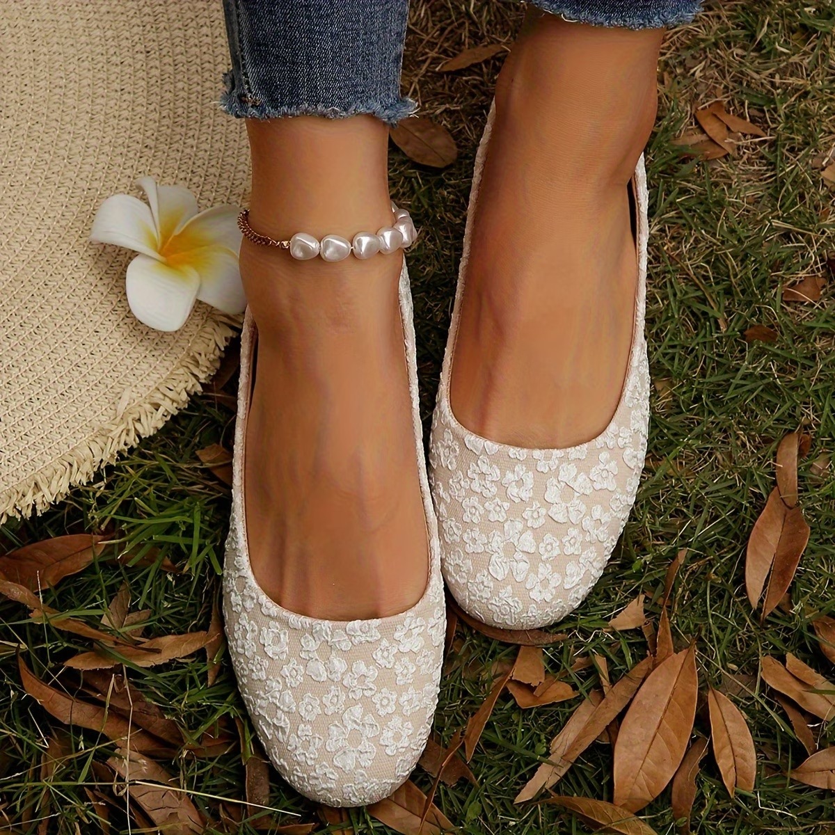 Women's Stylish Printed Slip-on Loafers