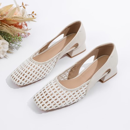 Women's Elegant Hollow Mesh Loafers