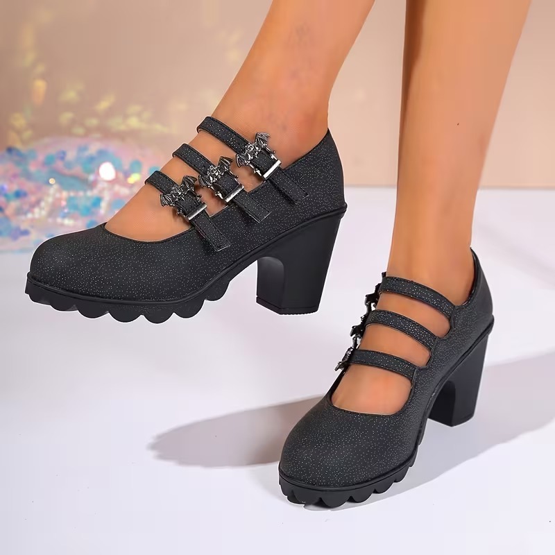 Women's Sparkling Mary Jane Heels