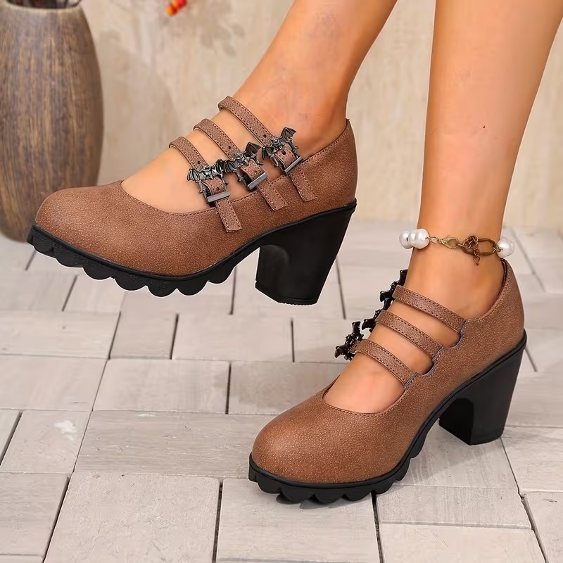 Women's Sparkling Mary Jane Heels