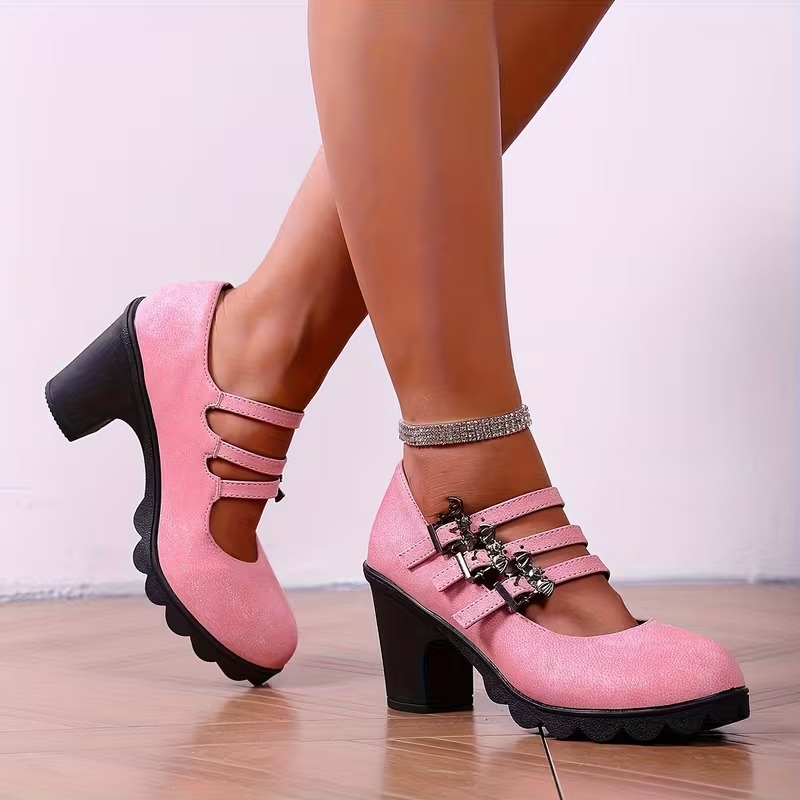 Women's Sparkling Mary Jane Heels