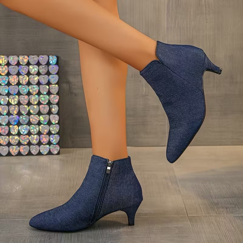 Women's Fabric Ankle Boots