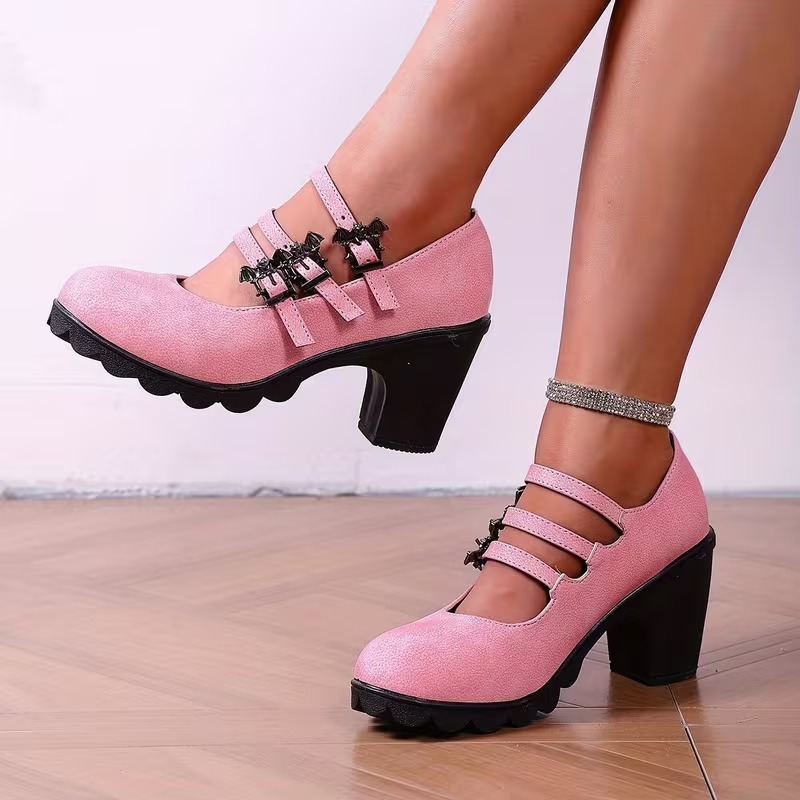 Women's Sparkling Mary Jane Heels