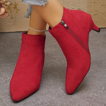 Women's Fabric Ankle Boots