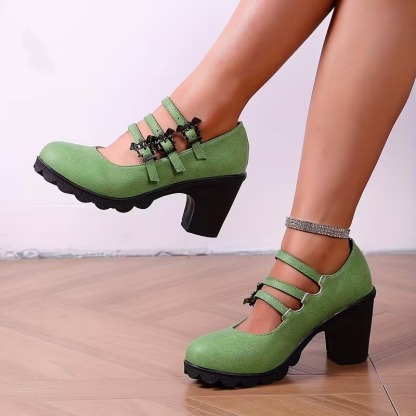 Women's Sparkling Mary Jane Heels