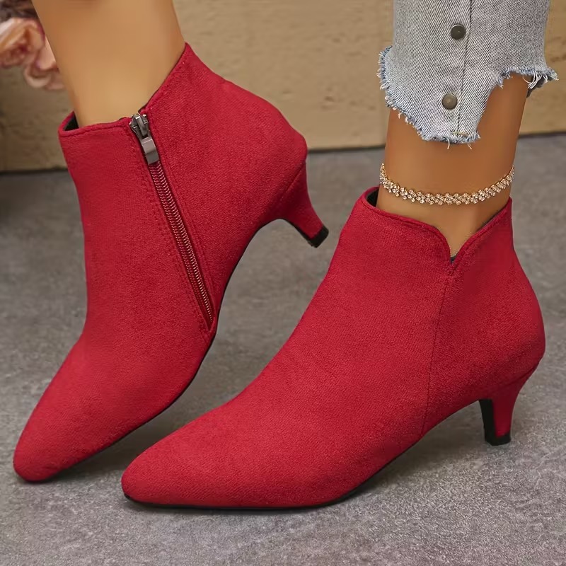 Women's Fabric Ankle Boots