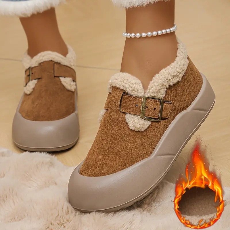 Women's Warm Fleece-Lined Cozy Boots