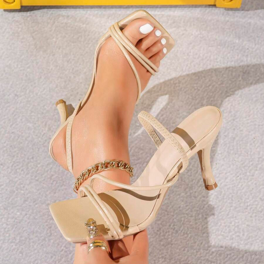 Women's Fashionable Plain Color Slides