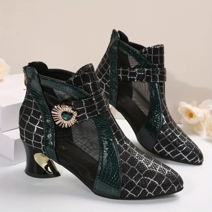 Women's Colorblock Trendy Mesh Shoes