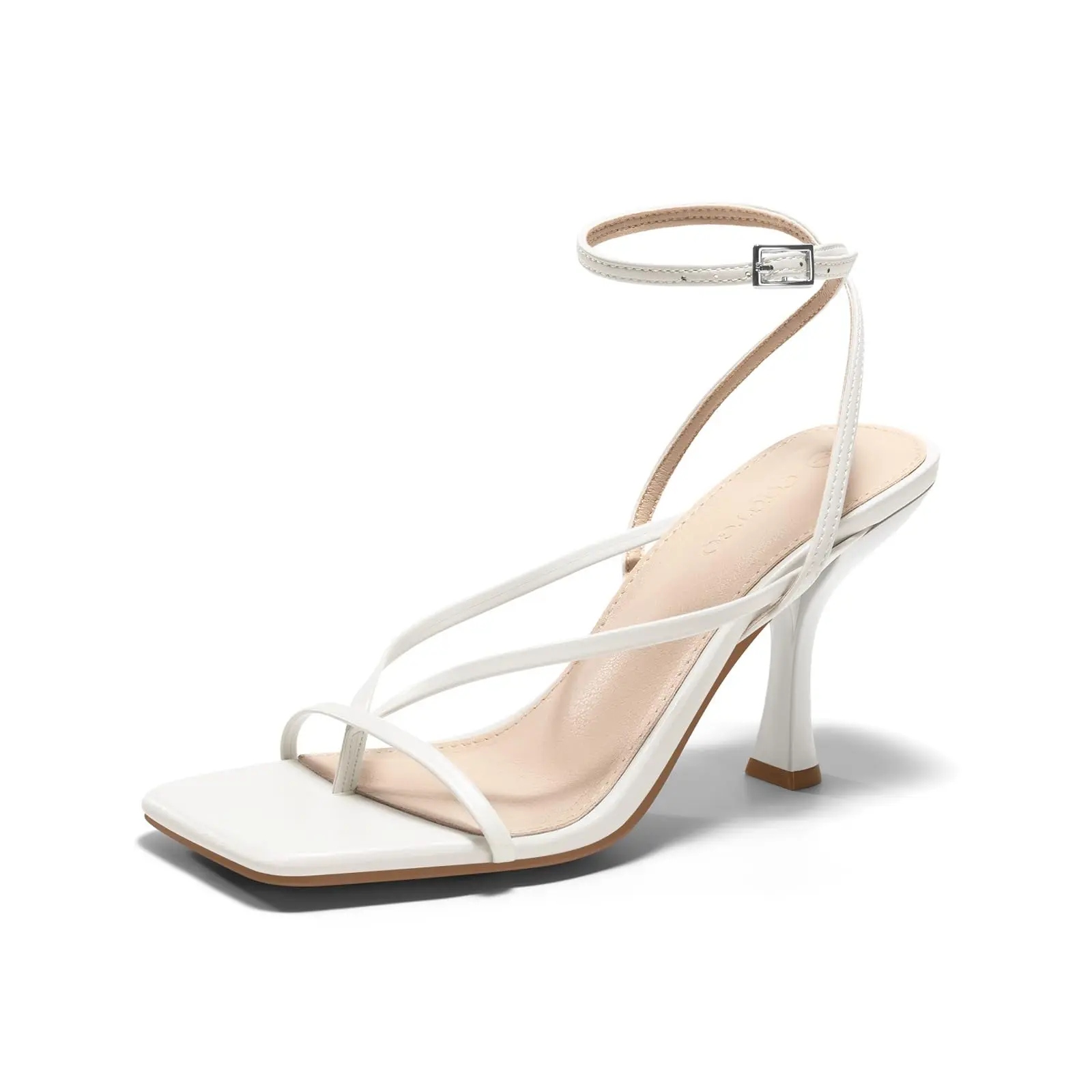 Women's Strappy Kitten Heel Sandals