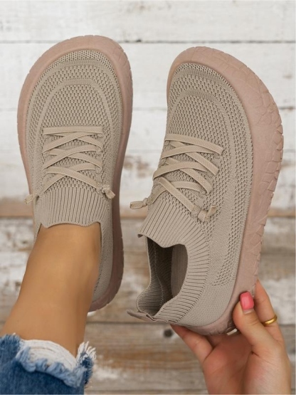 Women's Flyknit Breathable Slip-On Shoes