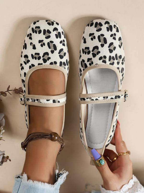 Vintage Square Toe Mary Jane Loafers